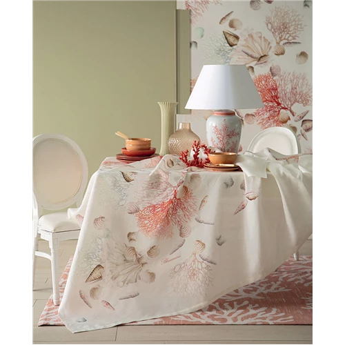 Seychelles Tablecloth 170x170(03.Turquoise)