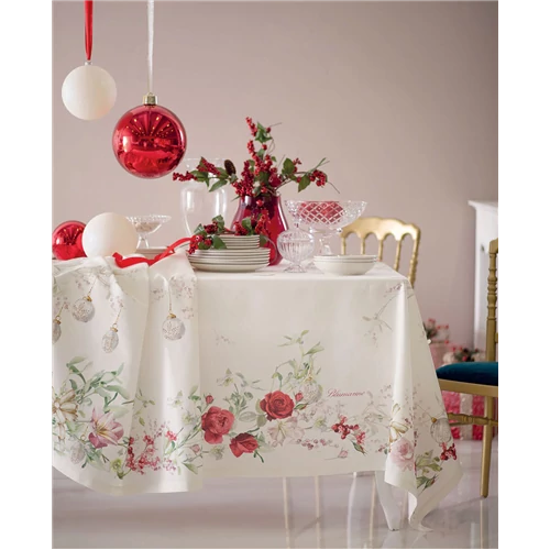 Jingle Bells Tablecloth 170x270(08.Natale)