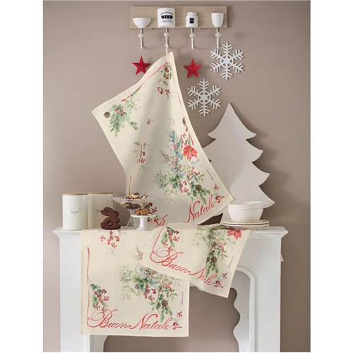 Buon Natale Tea towel 50x70(08.Christmas)