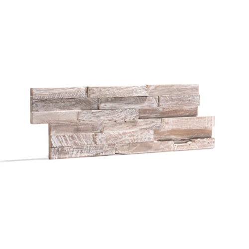 Rebel of Styles woodpanel 'UltraWood White wash' Teak FSC Recycled 0,09 m²