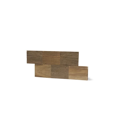 Rebel of Styles woodpanel 'UltraWood Big Square' Teak FSC Recycled 0,09 m²