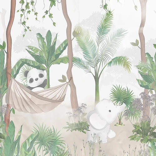 Decoprint Cute Walls vlies tapéta – vidám gyerekszobai minta, CW6010-1