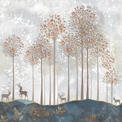 Decoprint Cute Walls vlies tapéta – vidám gyerekszobai minta, CW6047-1