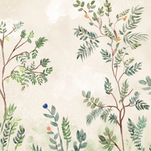 Decoprint Cute Walls vlies tapéta – vidám gyerekszobai minta, CW6128-1
