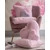 Kép 2/2 - New Blanca Heart-shaped cushion small 23x23(02.Powder.pink)
