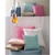 Kép 1/6 - Note Blu Cushion 42x42(01.Pearl)