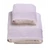 Kép 1/3 - Crystelle Towel set 2 pcs 40x60 + 60x110(04.White)