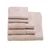 Kép 1/3 - Crystelle Towel set 5 pcs 40x60(2) + 60x110(2) + 100x150(05.Ecru)