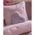 Kép 1/2 - New Blanca Heart-shaped cushion small 23x23(02.Powder.pink)