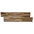 Kép 3/3 - Rebel of Styles woodpanel 'UltraWood Toscani' Teak FSC 100% 0,09 m²