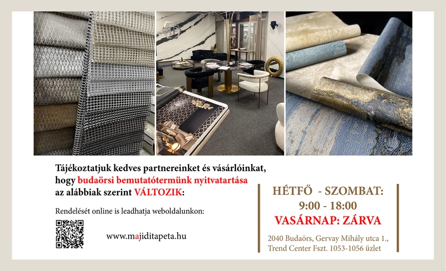 Nyitvatartás változás Budaörs