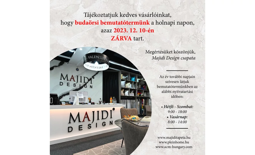 Budaörs nyitvatartás 2023. 12.10