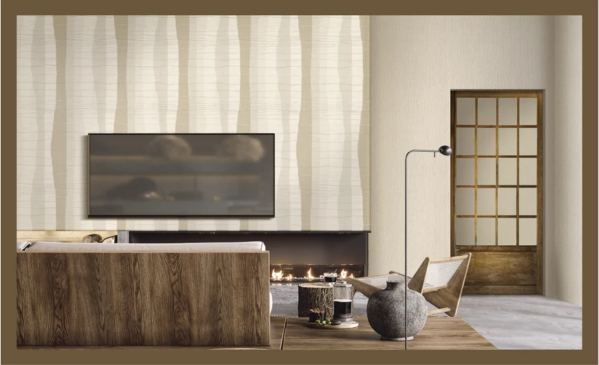 Francia stílus tapétában kifejezve