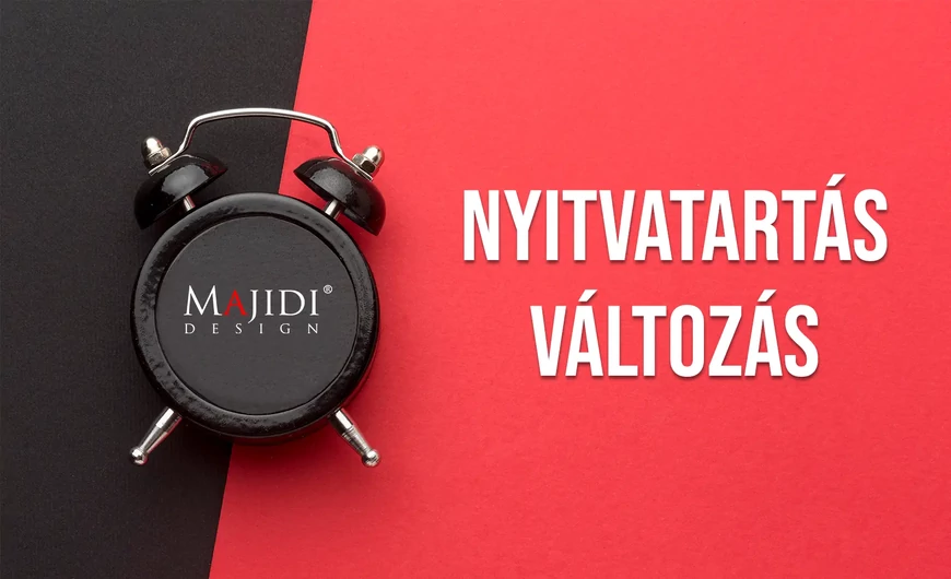 Békéscsabai bemutatótermünk nyitvatartása módosul!