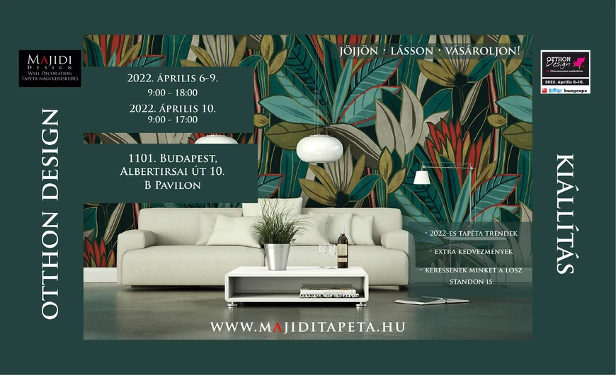 Otthon Design 2022 - Otthonteremtési szakkiállítás