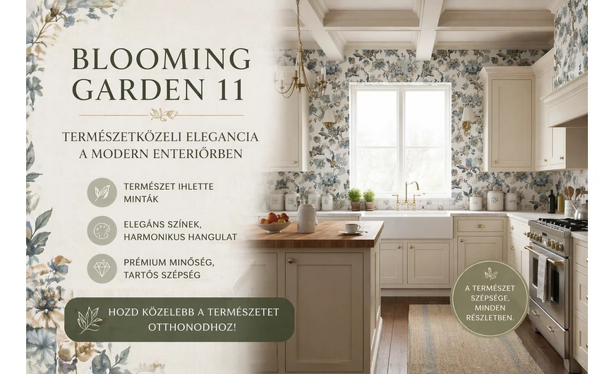 Blooming Garden 11 – természetközeli elegancia a modern enteriőrökben