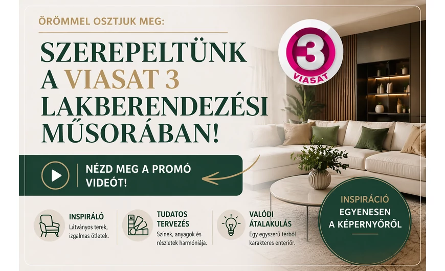 Megjelentünk a VIASAT3 Trendek+ műsorában – nézd meg a promó videót