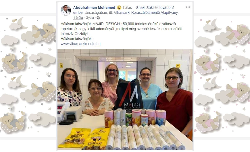 Örülünk,hogy támogathattunk egy ilyen projektet